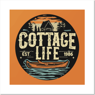 Cottage Life - EST. 1986 Posters and Art